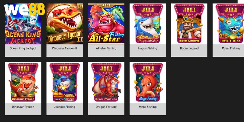 Tổng quan về sảnh cược bắn cá WE88 cho bạn mới