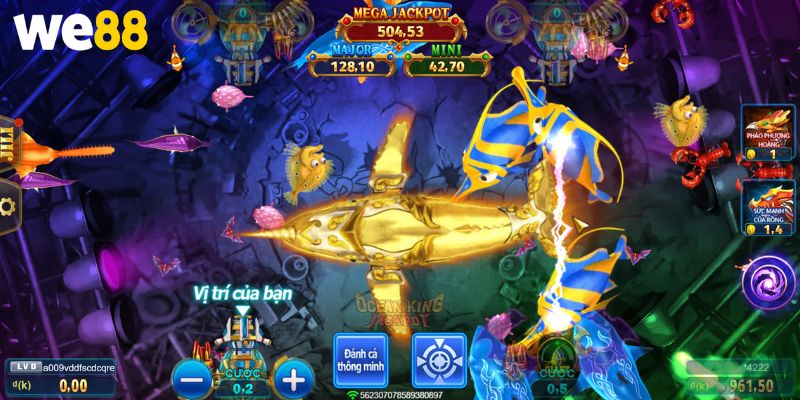 Chi tiết 4 thao tác cơ bản để bắt đầu cuộc đi săn bắn cá WE88