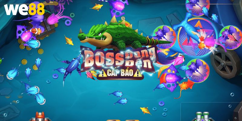 Hệ thống vũ khí của bắn cá WE88 hiện đại với nhiều loại khác nhau