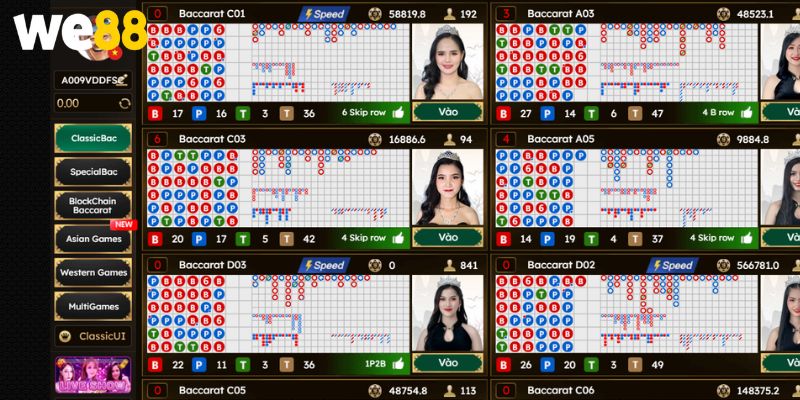 Đôi nét thông tin sơ lược về sảnh Casino WE88