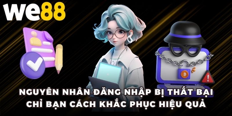 Nguyên nhân đăng nhập bị thất bại chỉ bạn cách khắc phục hiệu quả