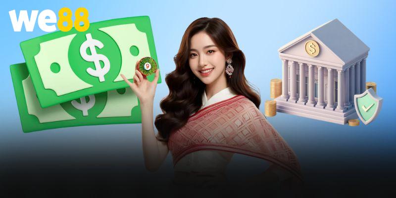 Nạp tiền WE88 qua chuyển khoản ngân hàng - quy trình tin cậy