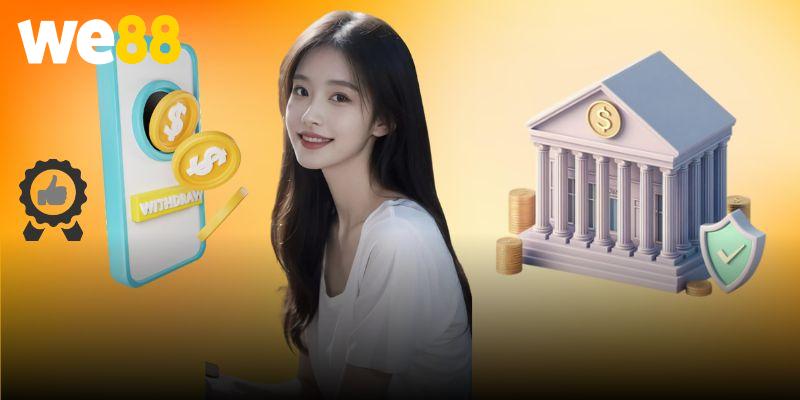 Lưu ý để hành trình rút tiền WE88 thành công 100%